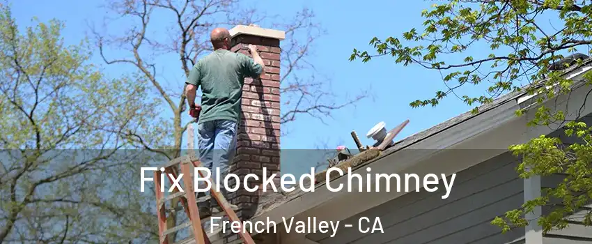  Fix Blocked Chimney French Valley - CA