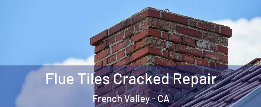  Flue Tiles Cracked Repair French Valley - CA