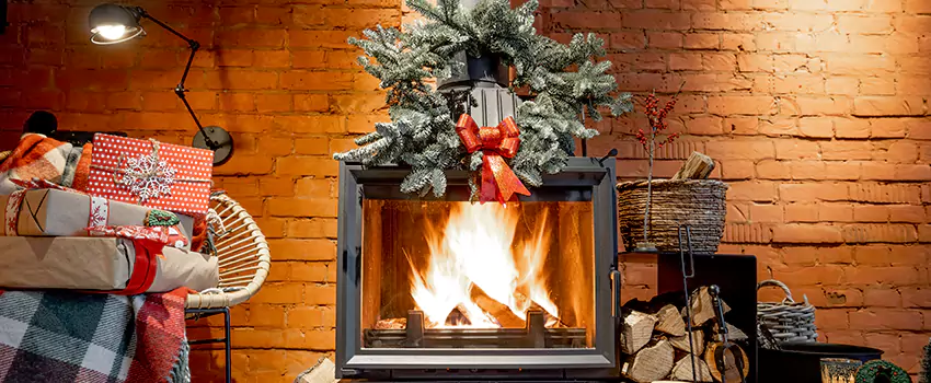 Travis Industries Linear Gas Fireplace Installation in French Valley, California