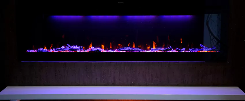 Dynamic Flame Color Fireplace Installation in French Valley, CA