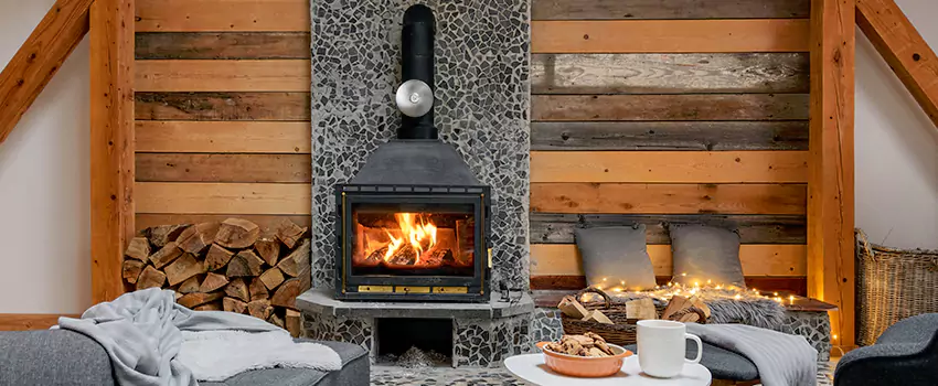Thelin Hearth Products Direct Vent Gas Stove Fireplace Inspection in French Valley, California